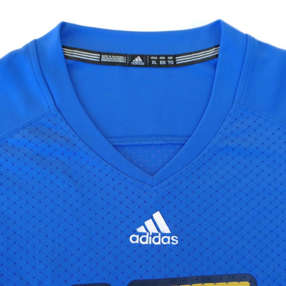 Adidas Athletic Pullover V Performance 17 Blue Xl - image 6